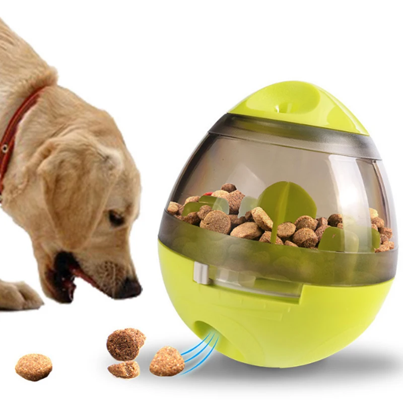 Новая интерактивная игрушка для собак кошек лакомство мячом Забавный питомец