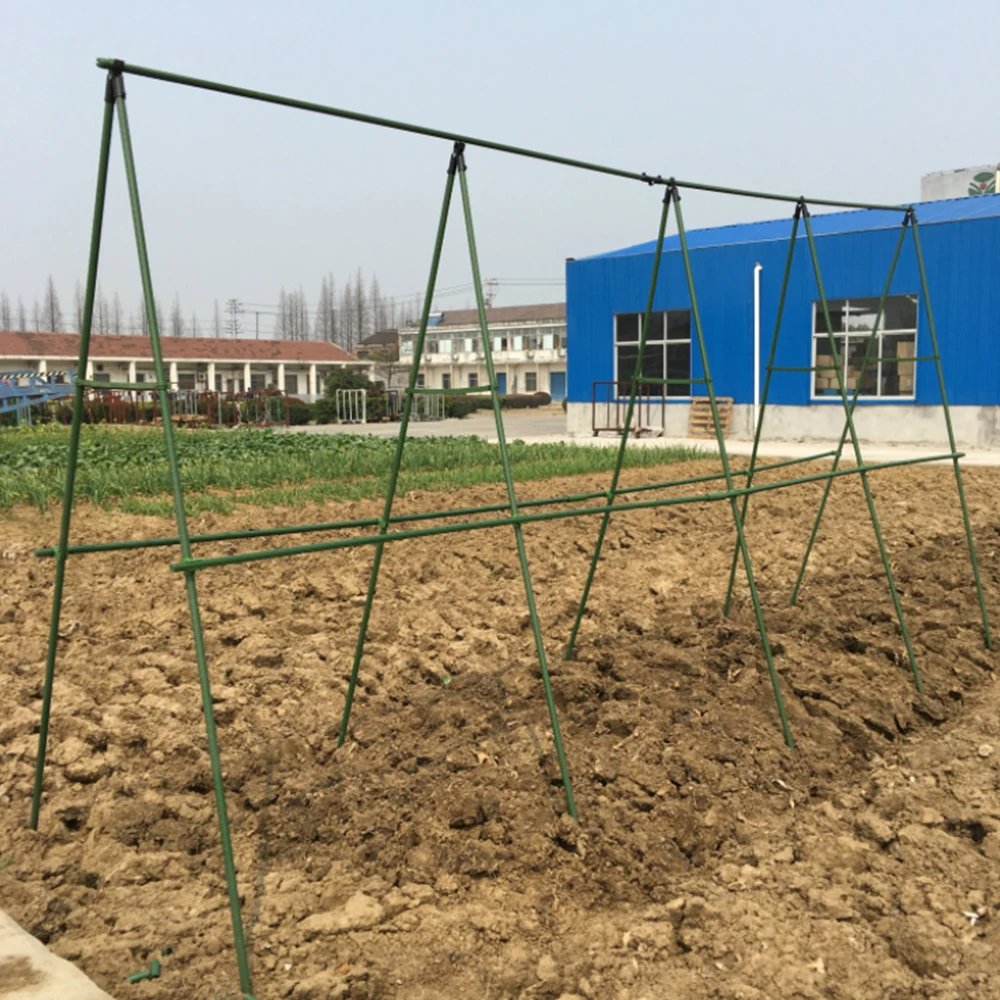 Стальная труба с пластиковым покрытием для подъема растений цветов и овощей