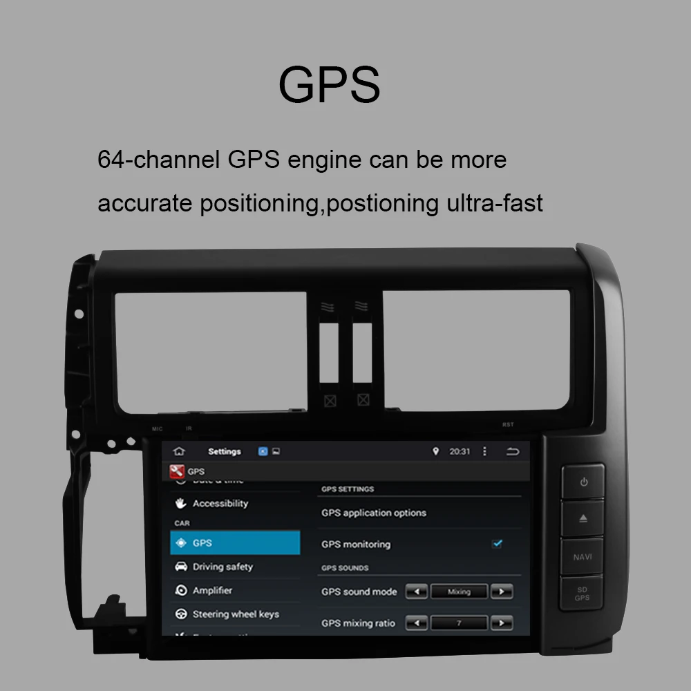 Автомобильный GPS-навигатор Android 10 0 для TOYOTA PRADO/LC950/PRADO 950 2010-2013 автомобильное радио