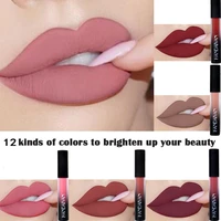 high quality metallic non stick cup lip gloss pearlescent diamond lip glaze liquid lipstick