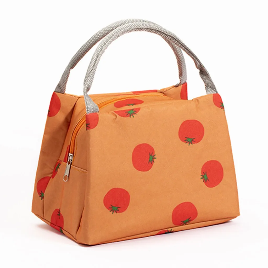 Lunch bag handbag Food Fresh Keep Cooler Bags Waterproof Picnic Travel Storage Icepack Thermal Insulated Bags#0115 | Багаж и сумки