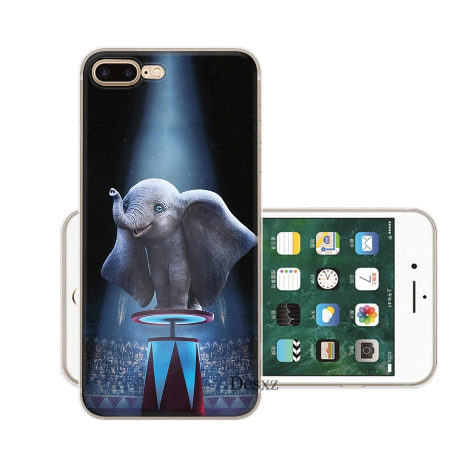 Чехол для мобильного телефона iPhone Apple XR X XS Max 6 6s 7 8 P Lus 5 5S SE Shell Dumbo защита Мода |
