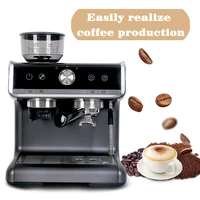 automatic coffee machine with grinder 15 bar bean to cup coffee maker profesional commercial espesso machine for cafe hotel