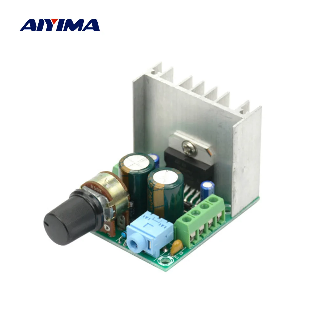 AIYIMA TDA7297 мини усилитель аудио Плата двухканальный 15Wx2 DIY стерео мощность звук