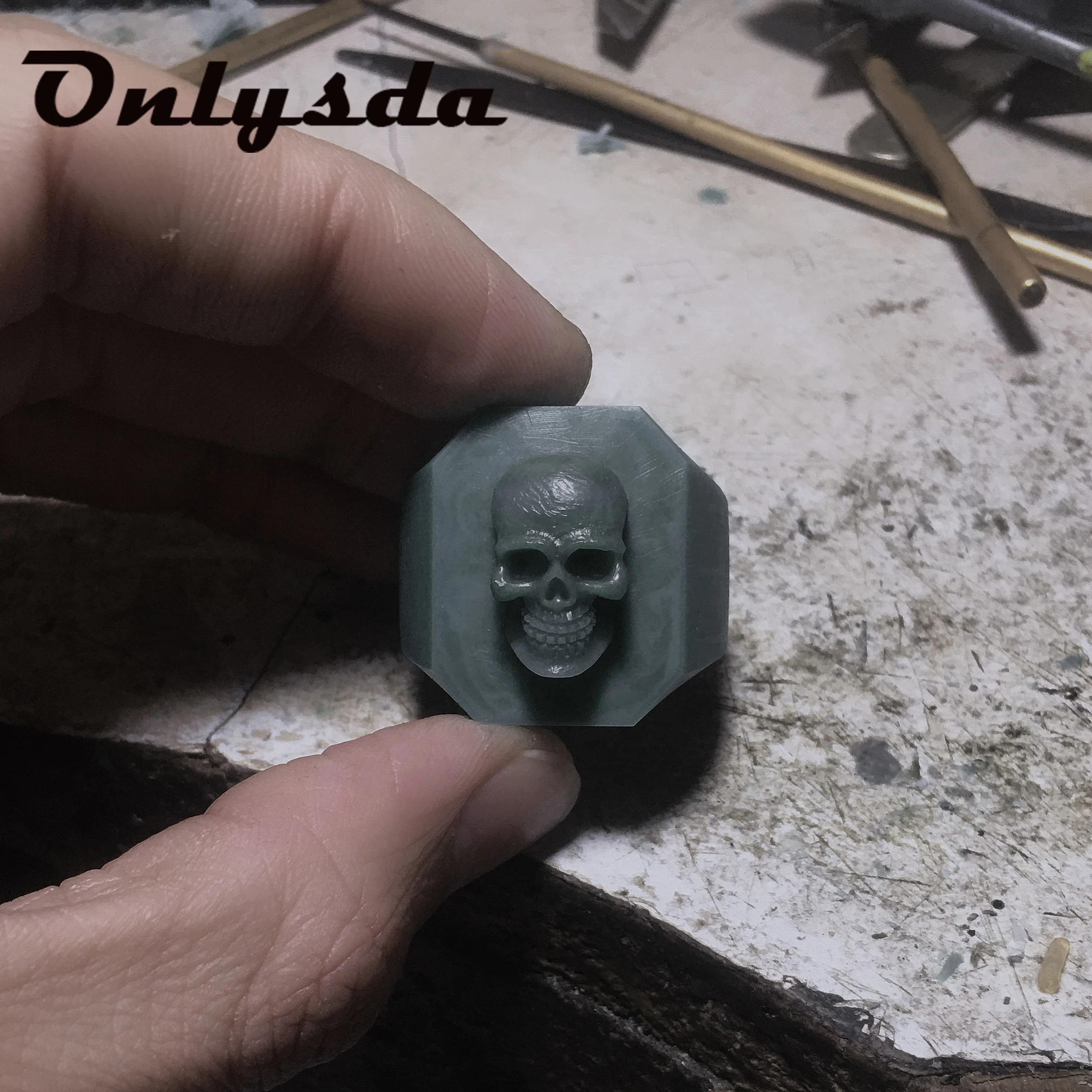 

Мужское кольцо с черепом в стиле панк-рок, из нержавеющей стали 316L, в готическом стиле, байкерское кольцо, Ювелирное Украшение, оптовая прода...