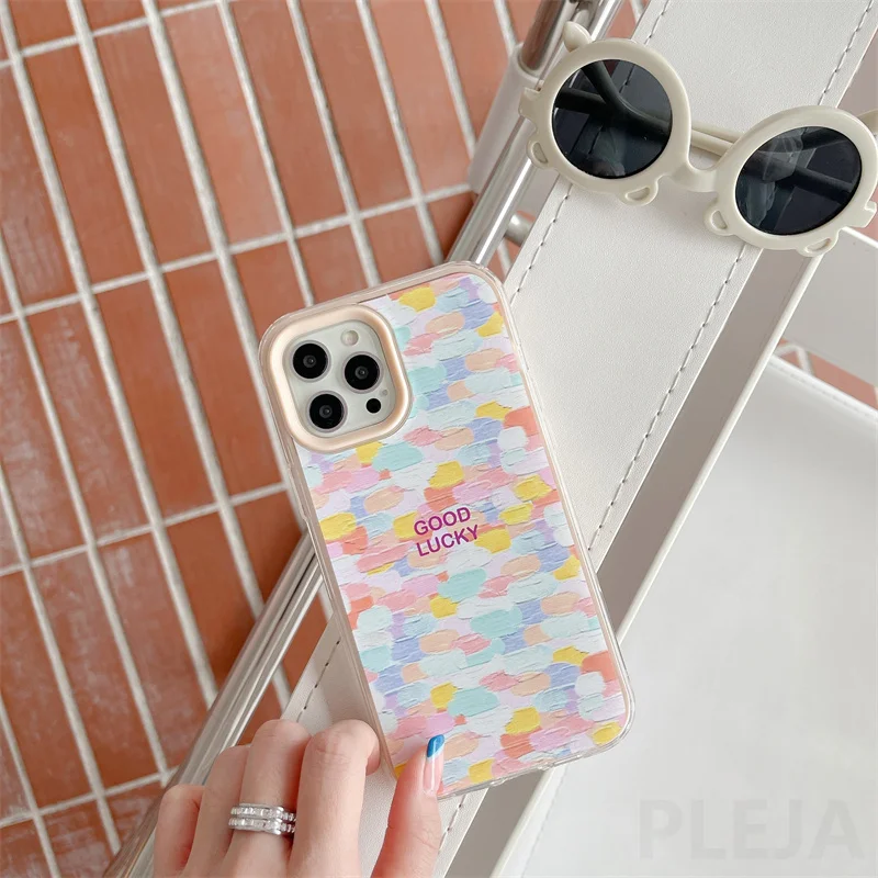Чехол для iPhone XS 12 11 Pro Max X XR 7 8 Plus милый прозрачный мягкий силиконовый чехол с