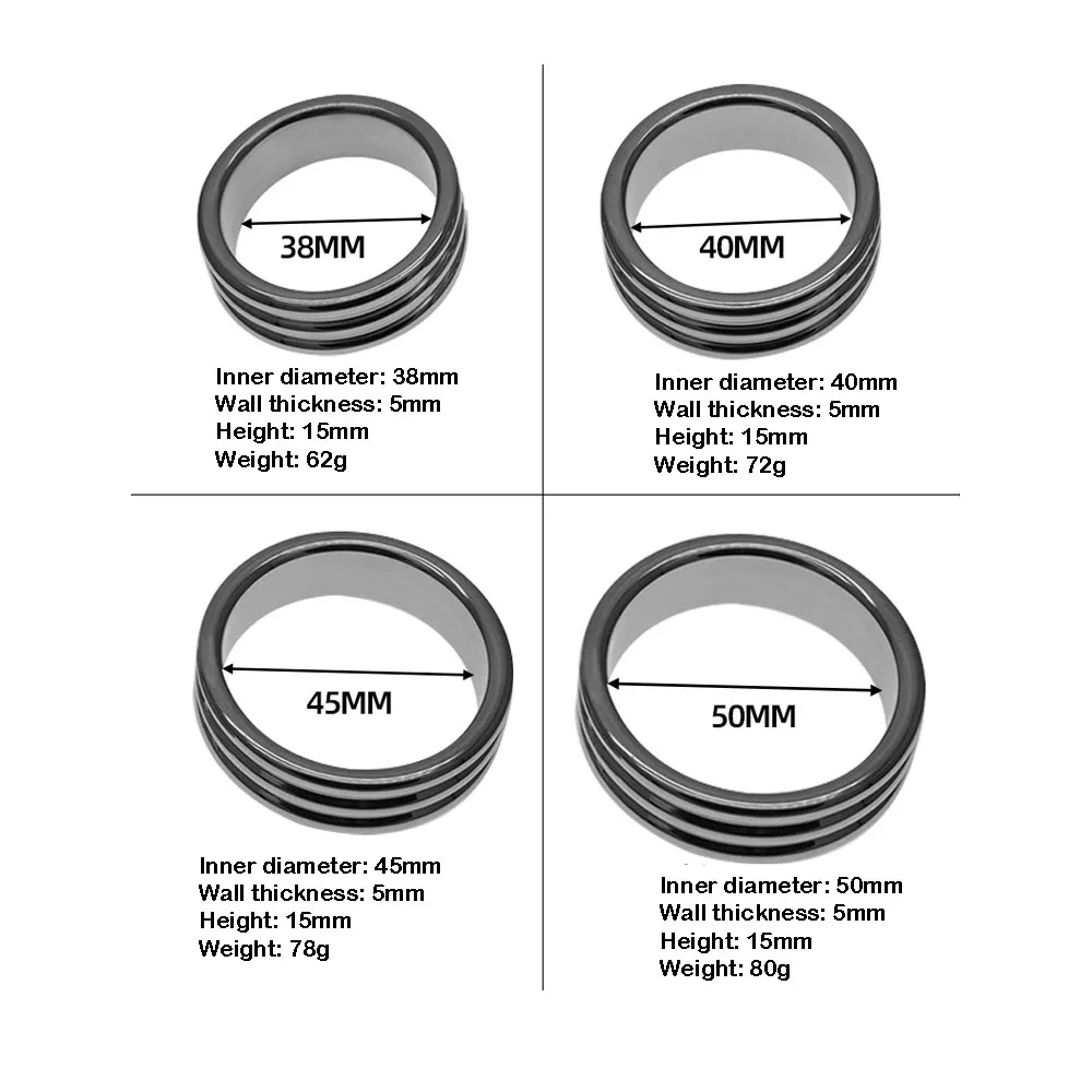 Кольцо на пенис из нержавеющей стали растягивающее кольцо для пениса с задержкой