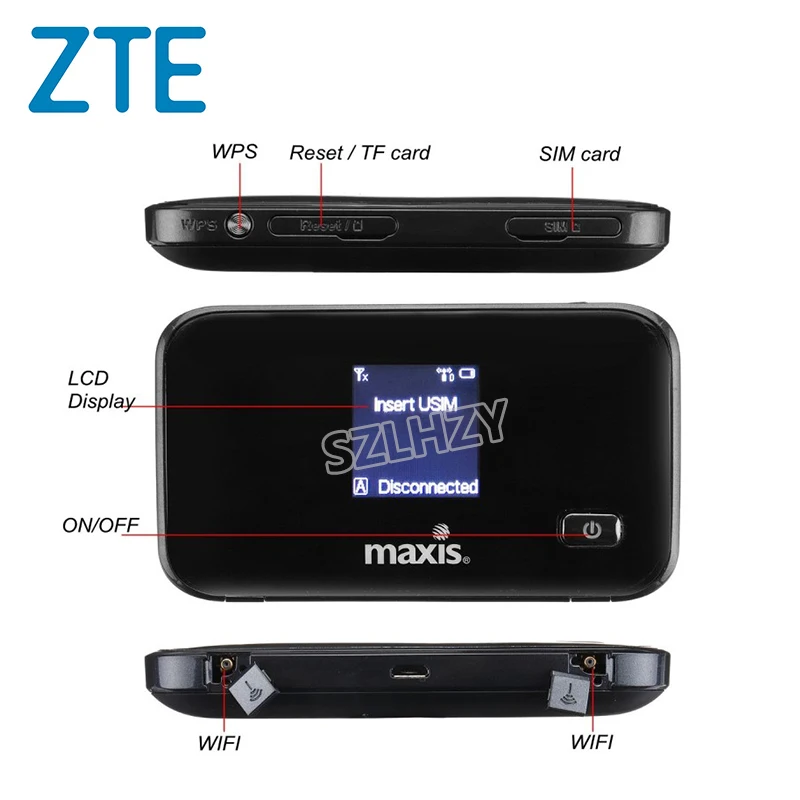 Разблокированный Мобильный маршрутизатор HUAWEI 4G LTE E5573s-320/E5573bs-320 Vodafone R216 R216-Z 4G точка доступа Карманный MIFI+ 2 антенны PK MF93D