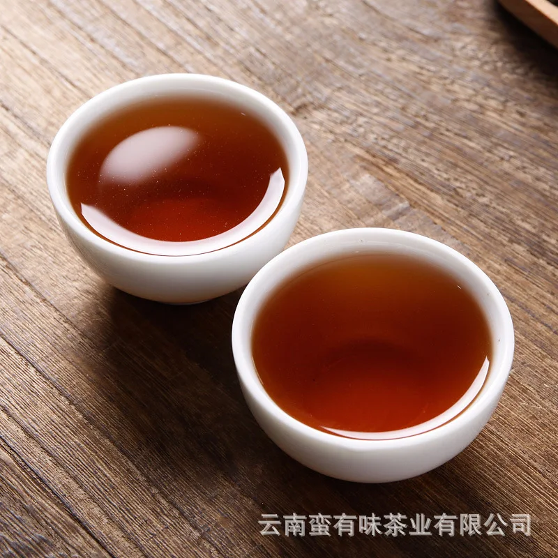 

250g China Yunnan Ripe pu'er Tea Classic Glutinous Rice Cooked Tea Loose Tea Pure Material Pu'er Tea Green Food for Health