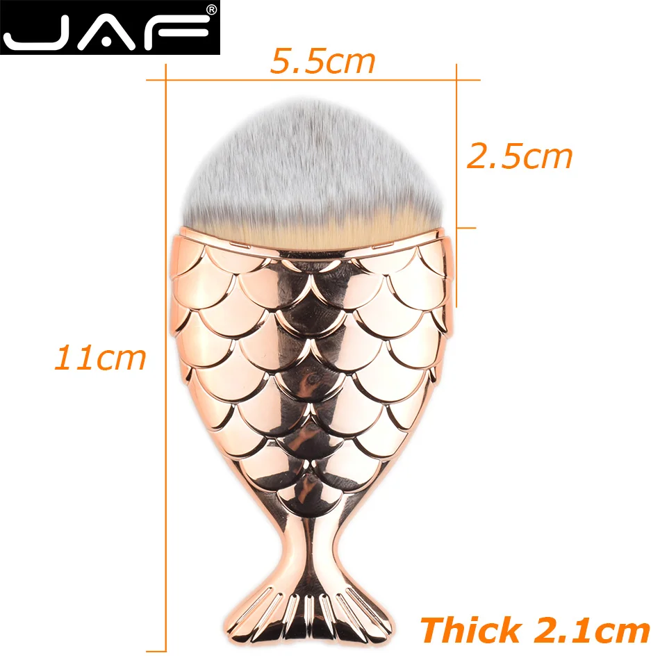 JAF 1 шт. кисти для макияжа в виде рыбьего тела | Красота и здоровье