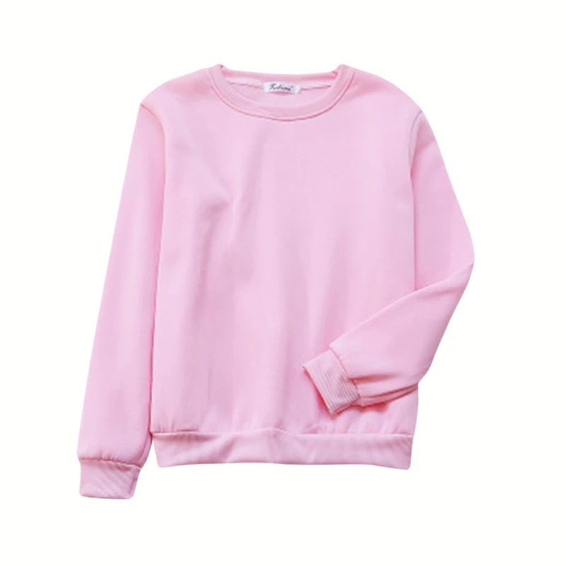 Женская толстовка с длинным рукавом круглым вырезом | одежда