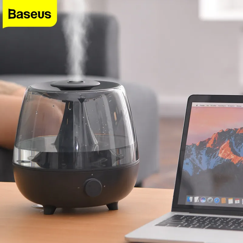 Ультразвуковой увлажнитель воздуха Baseus большой объем л диффузор эфирных масел