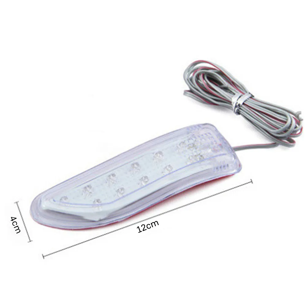 

2pcs Soft 13LED Car Universal Auto Side Door Mirror Light Lamp 12V Indicator Turn Signals