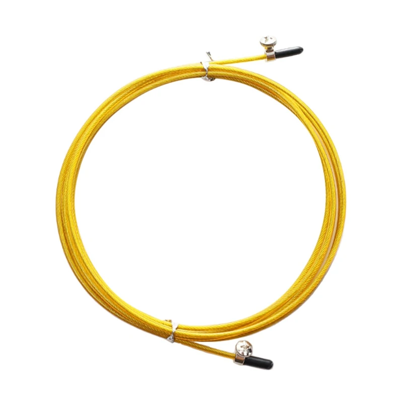 

Spare Jump Rope 3m Replaceable Wire Cable Speed Jump Ropes Workout Skipping Rope Steel Wire Training Fitness Gear
