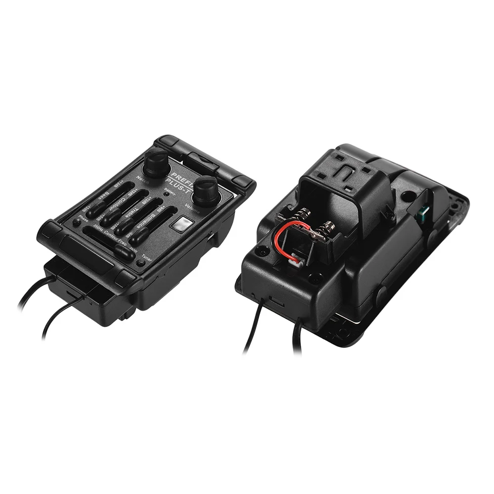 Адаптеры для акустической гитары приставка Fishman Plus-T бортовой Preamp Matrix Pickup EQ тюнер