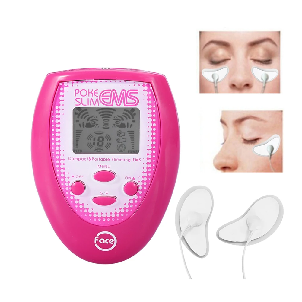 Электрический массажер для лица похудения электронная стимуляция мышц 2 шт.