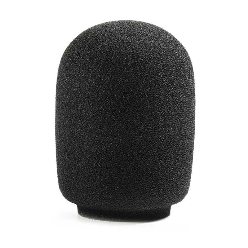 2Pcs Filter Windscreen Microphone Sponge Foam Cover For -SHURE PGA27 PGA 27 SM7B SM 7B Mic Replacement Black | Электроника