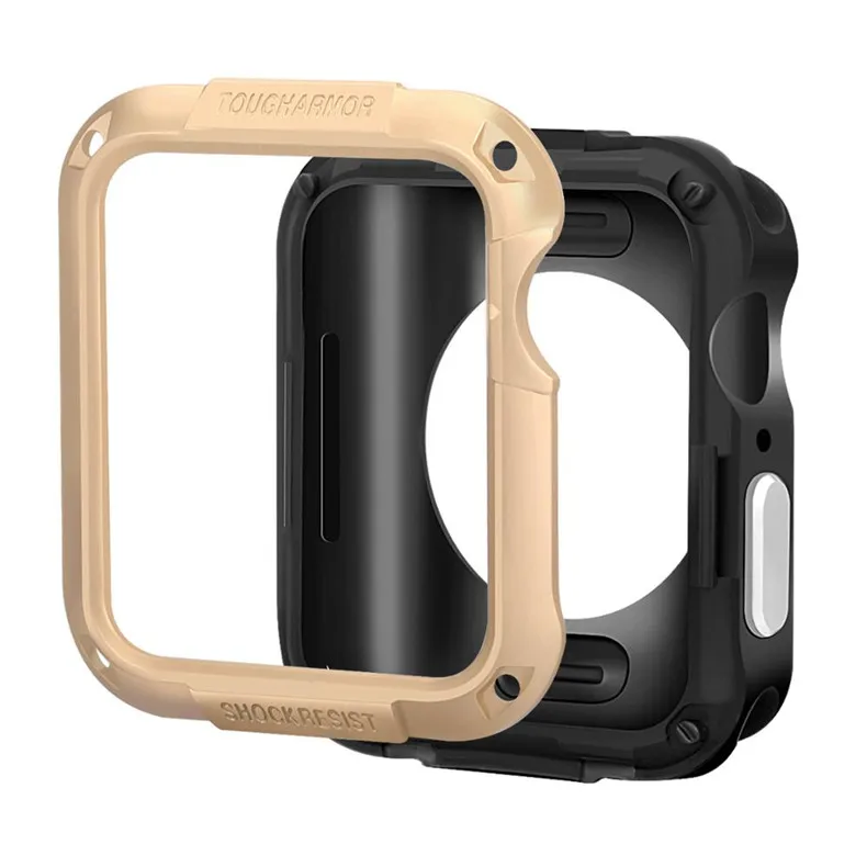 Чехол для apple watch band apple watch 4 3 5 band 44 м 40 мм iwatch band 42 мм/38 мм бампер аксессуары для часов крышка экрана