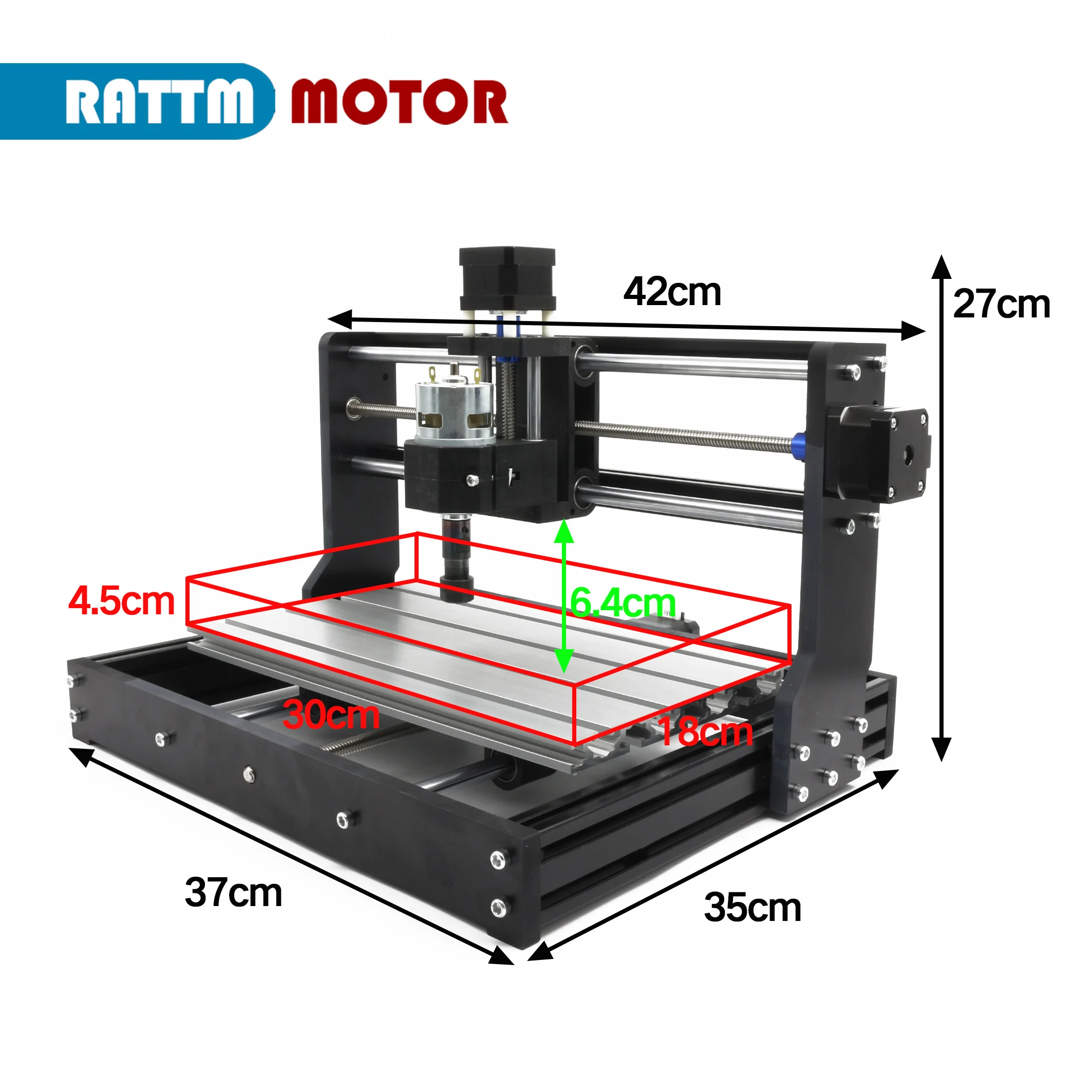 CNC мини мельница лазерная гравировка машина 3 оси 3018 Pro Max GRBL Управление с ER11 цанги