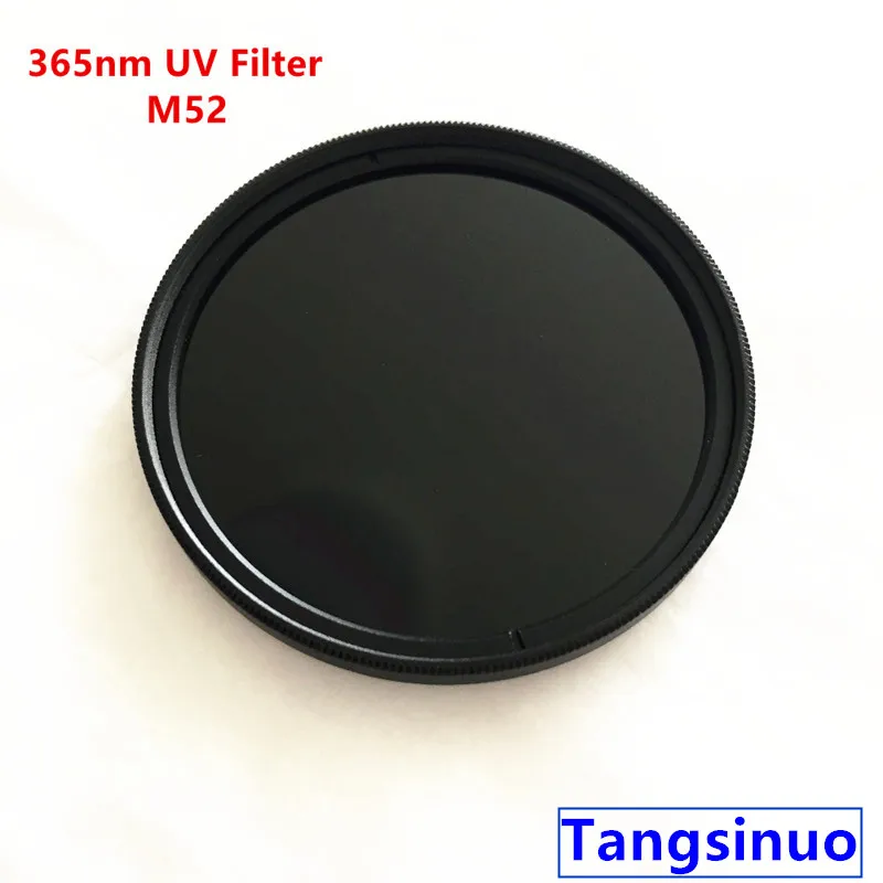 

M52 365nm УФ-фильтр для камеры ZWB2 UG1 U-360 Ультрафиолетовый черный стеклянный объектив видимый свет