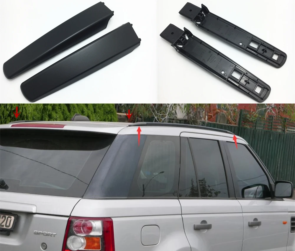 Черная крышка багажника на крышу для Land Rover Range Sport 2004 2013 Крышка корпуса 4