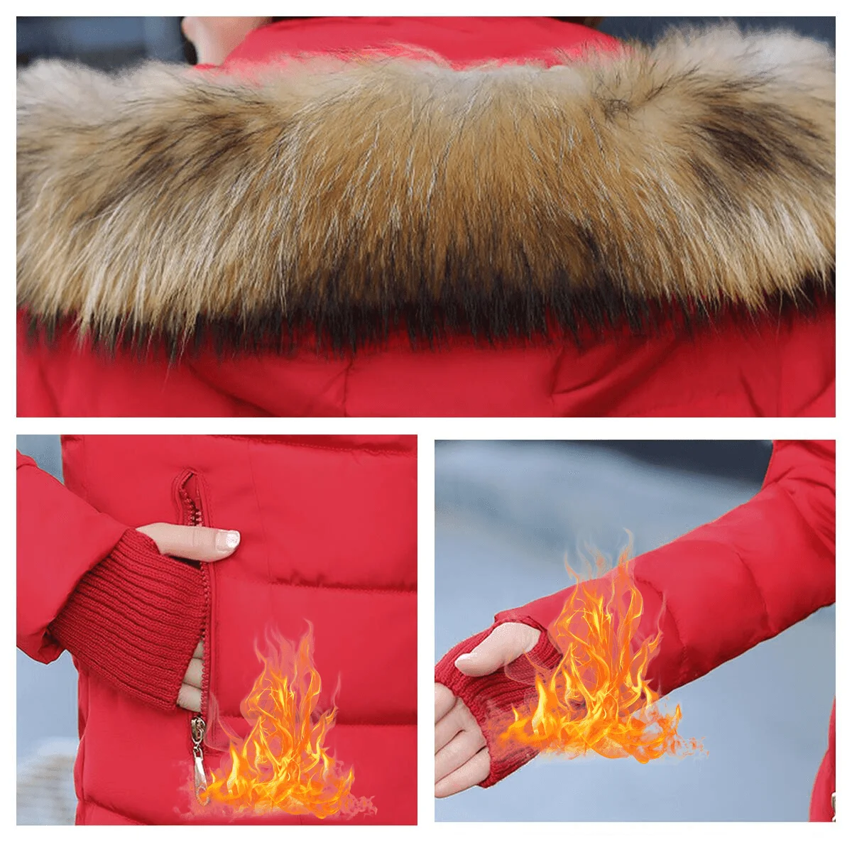 Quilted Coat Parkas Winter  Jacket Women Manteau Femme Abrigos Mujer Invierno 2021 Hiver Chamarras Para Acolchado Chaqueta