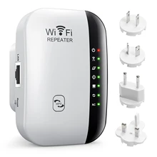 WiFi Range Extender 2.4GHz 300Mbps WiFi Repeater Signal Booster Wireless network repeater wifi signal amplifier 300M router Hot