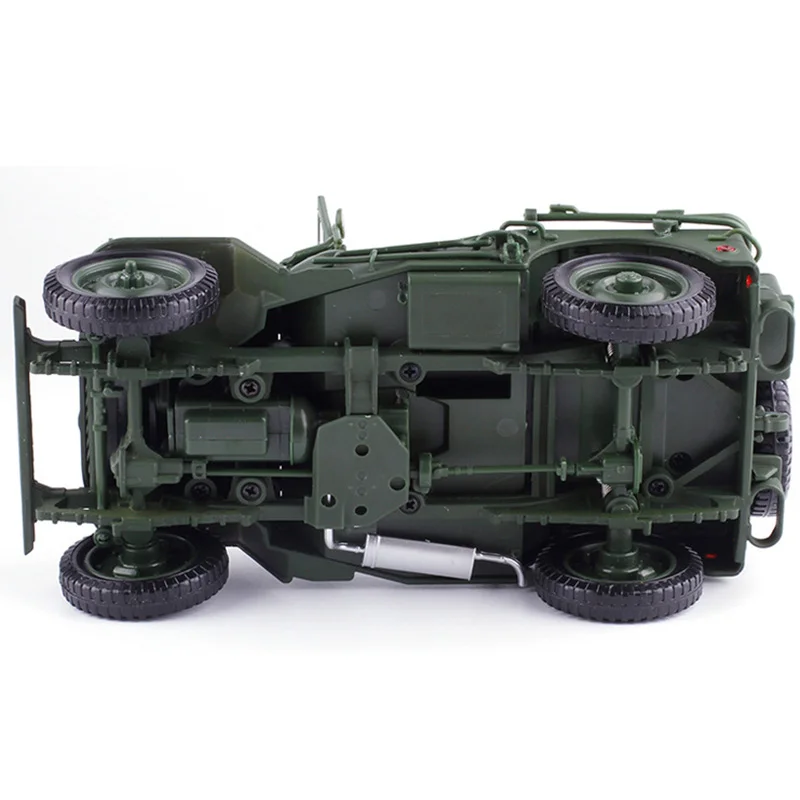 

1:18 Model Jeeps Old World War II Willys Vehicles Alloy Car Model for Kids Toys Gifts
