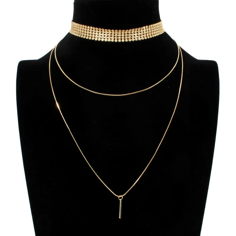 Новинка 2020 богемное многослойное ожерелье с кулоном женское жемчужное круглое