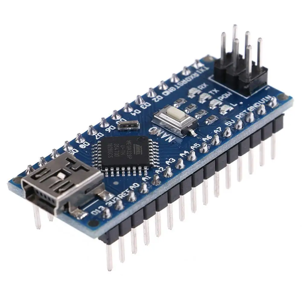 Плата плата совместимая с контроллером arduino Nano 3 0 Atmega328 макетная модулем WAVGAT без USB