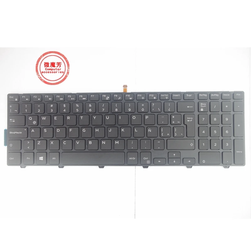 Клавиатура для ноутбука Dell Inspiron 15 3000 3541 3542 3543 3551 3558 3552 3559 5547 5548 5558 5555 5551 5758 5755 |