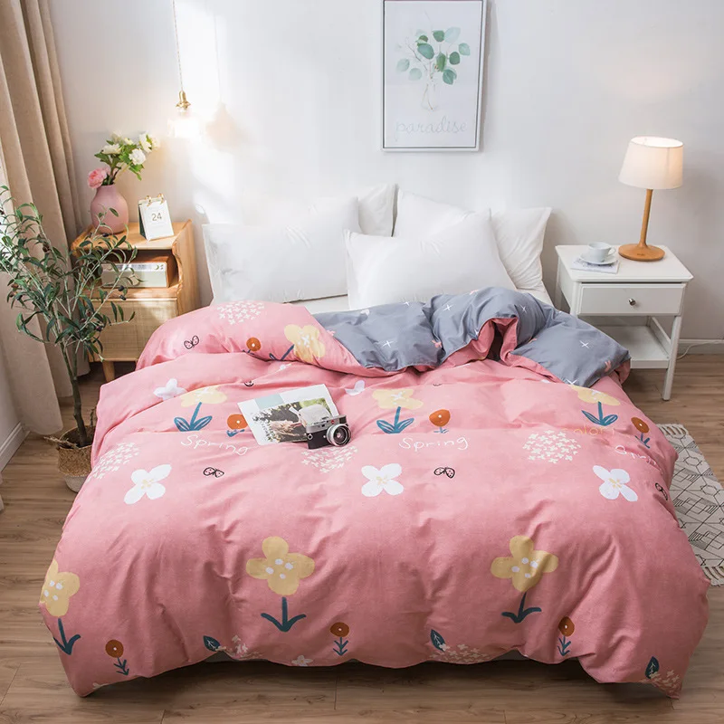 2020 Новый панель с изображениями цветов и растений печатных постельное белье 100%