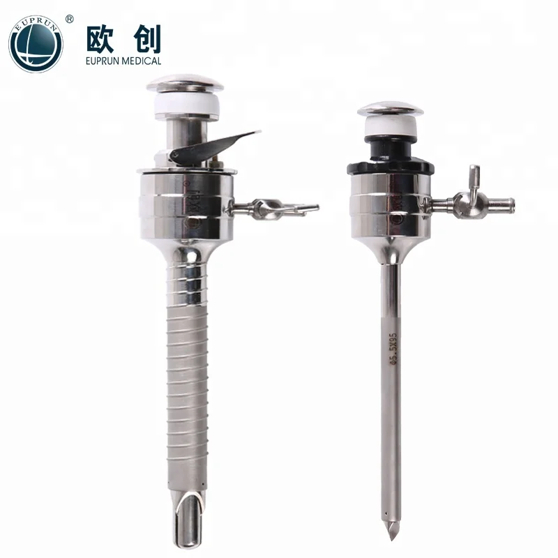 

2020 Stainless Steel 5mm 10mm Cross Shaped Trocar Surgical Instrument