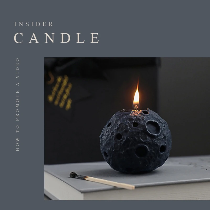 Ароматические свечи ручной работы INS Moon ароматические сделай сам Креативные