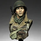 110 США 101-я воздушная осада Bastogne, фигура из смолы, грудь GK, военная тема, разобранный и Неокрашенный набор