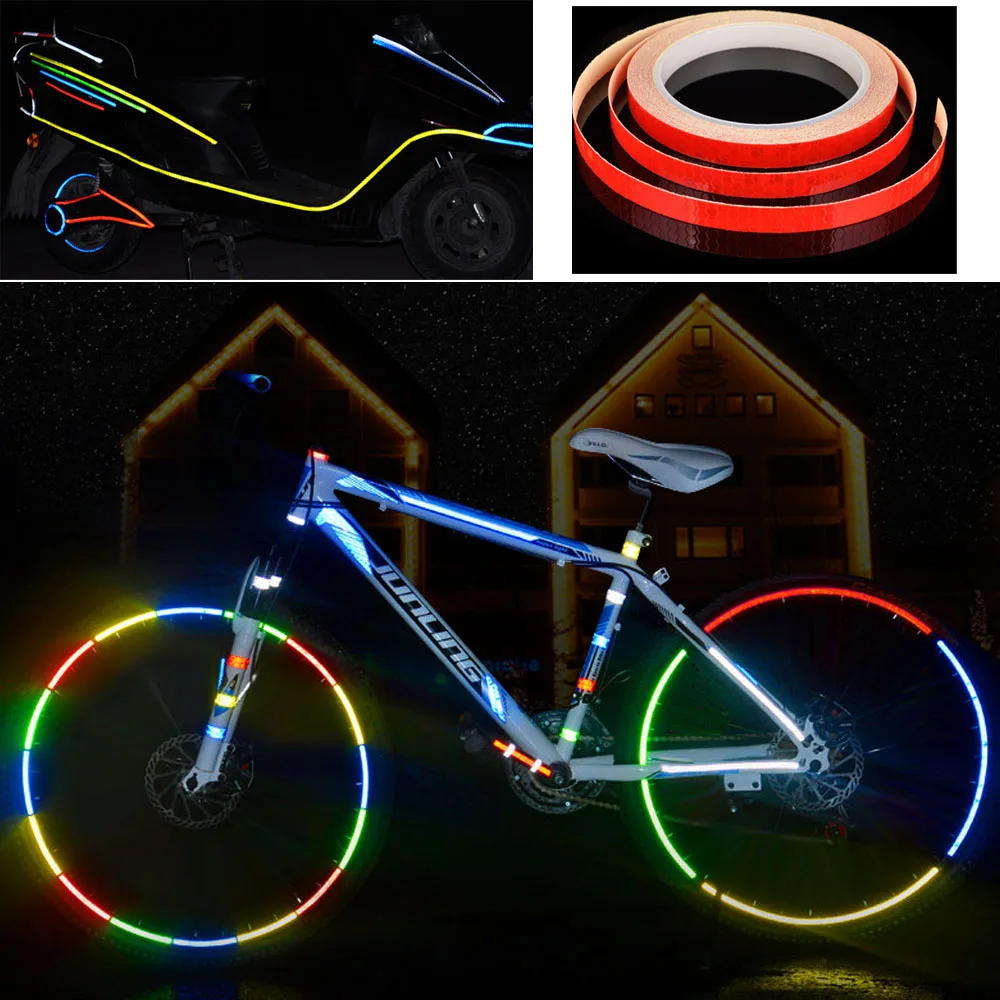 Новое поступление Светоотражающие Стикеры s ночное Безопасность велосипеда