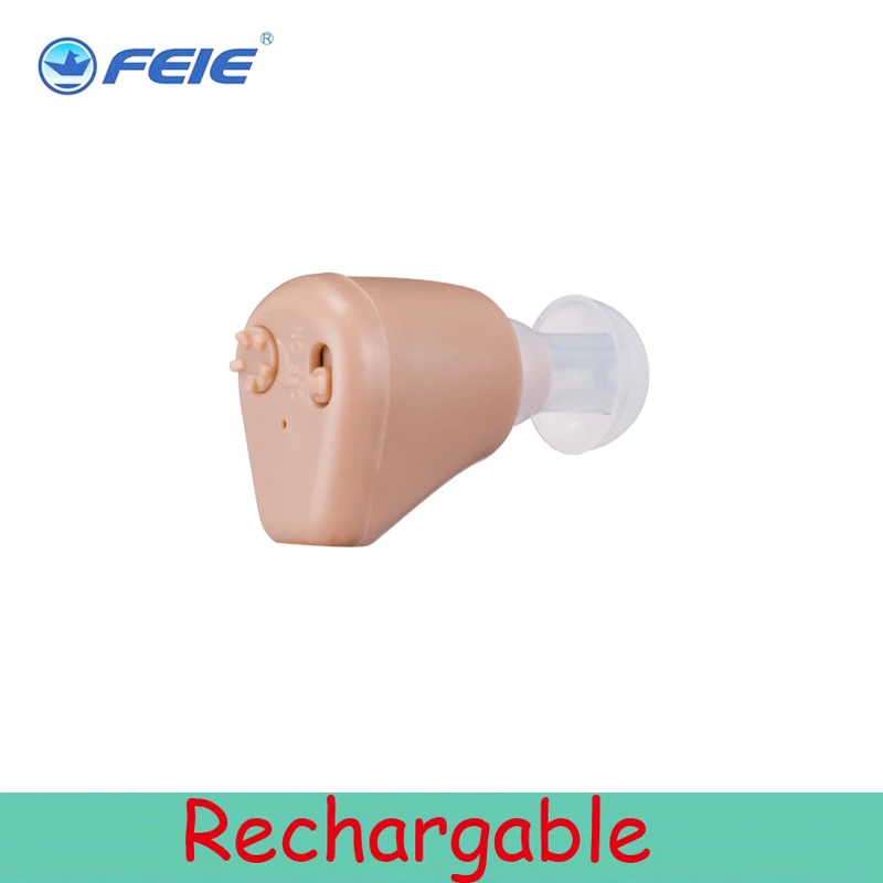 2 шт./лот Перезаряжаемые слуховые аппараты невидимый слуховой аппарат с чистым
