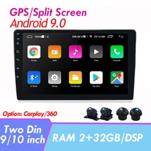 Car Radio 2 din Android Multimedia Player Carplay GPS WIFI Bluetooth Player for Toyota Volkswagen Hyundai Kia Renault Suzuki