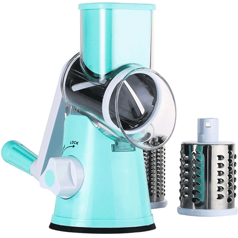 3in1 manual vegetable cutter fruit slicer potato spiralizer cheese grater meat grinder kitchen gadgets kitchen accessories free global shipping