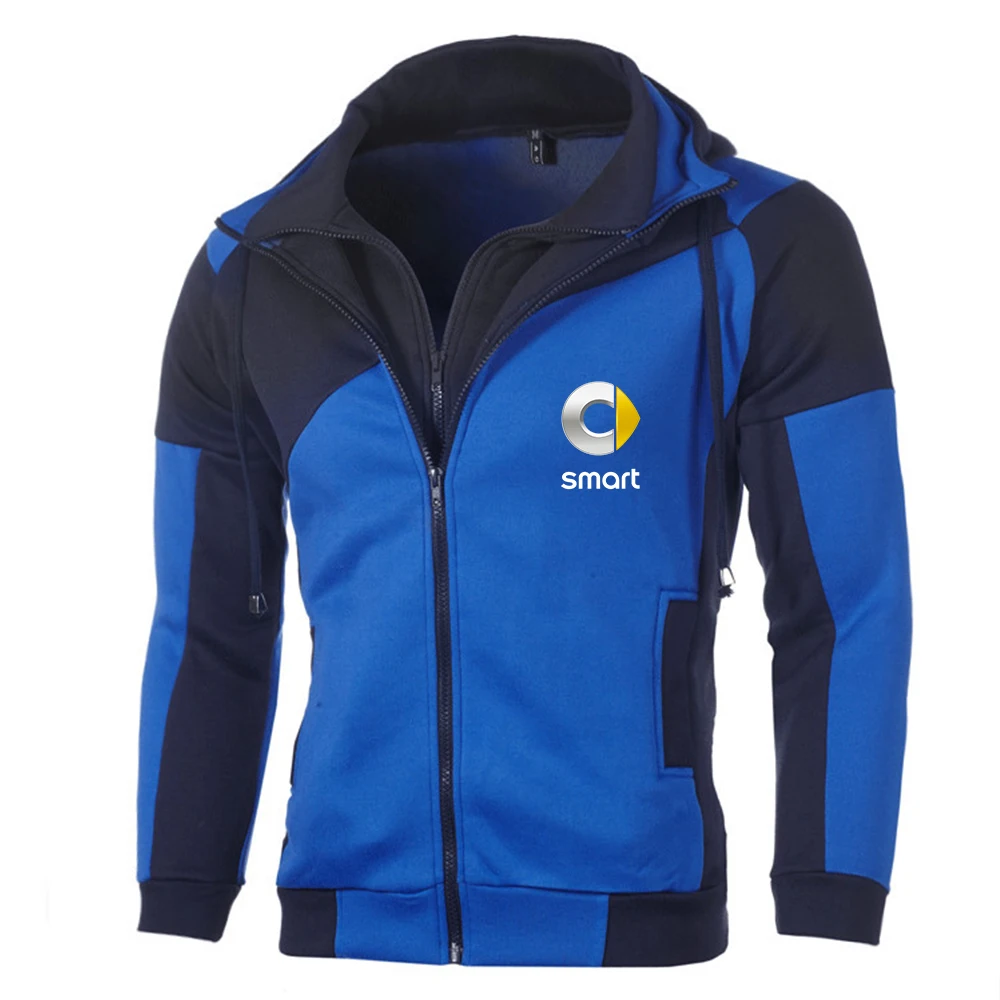 

new SMART car logo Zipper Clothing Jacket Men Cotton Sweatshirt Hoody Spring Autumn Harajuku Male Fleece Sportwear Hoodies