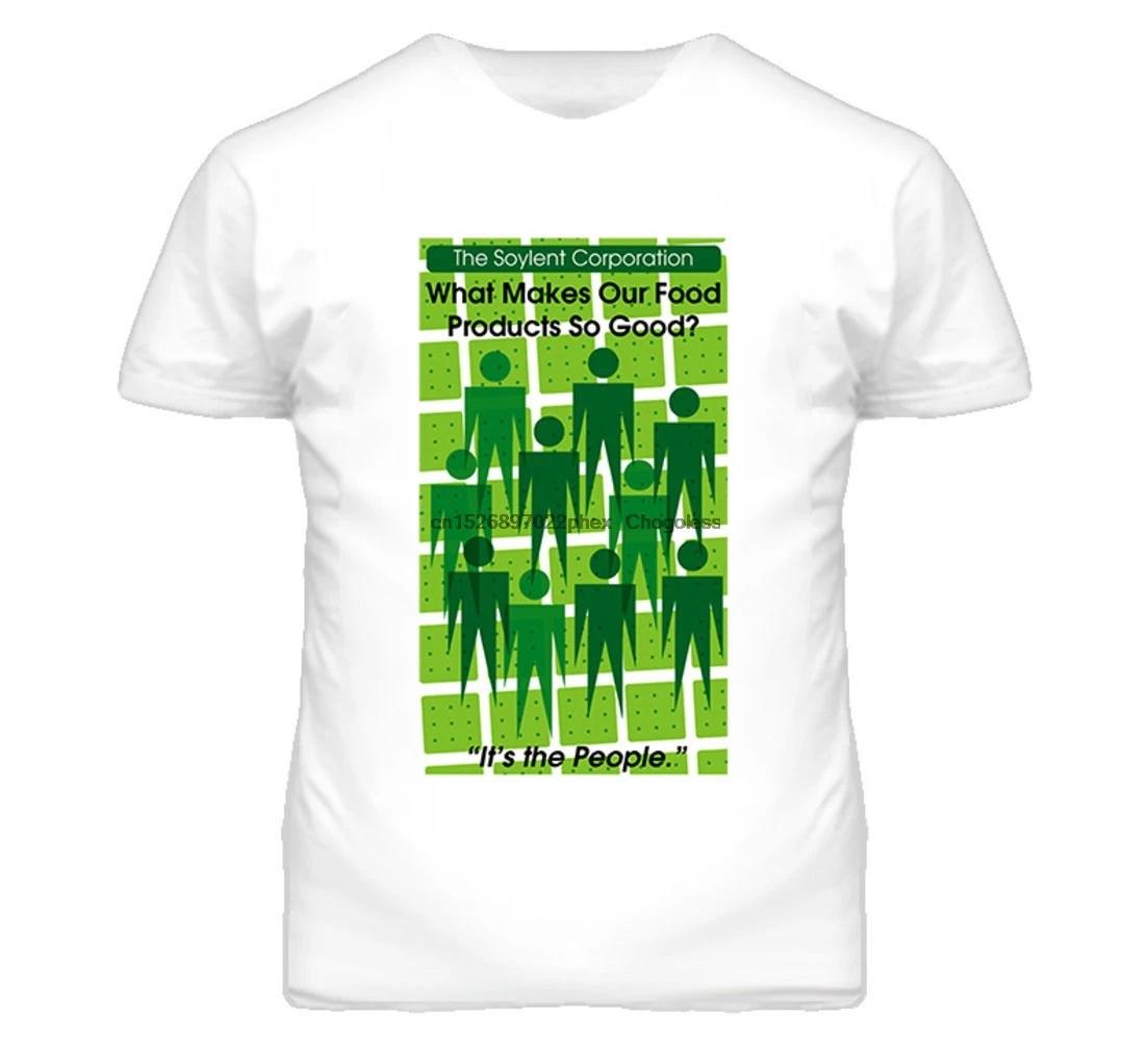 Футболка The Soylent Green Corporation Movie Connors Heston | Мужская одежда