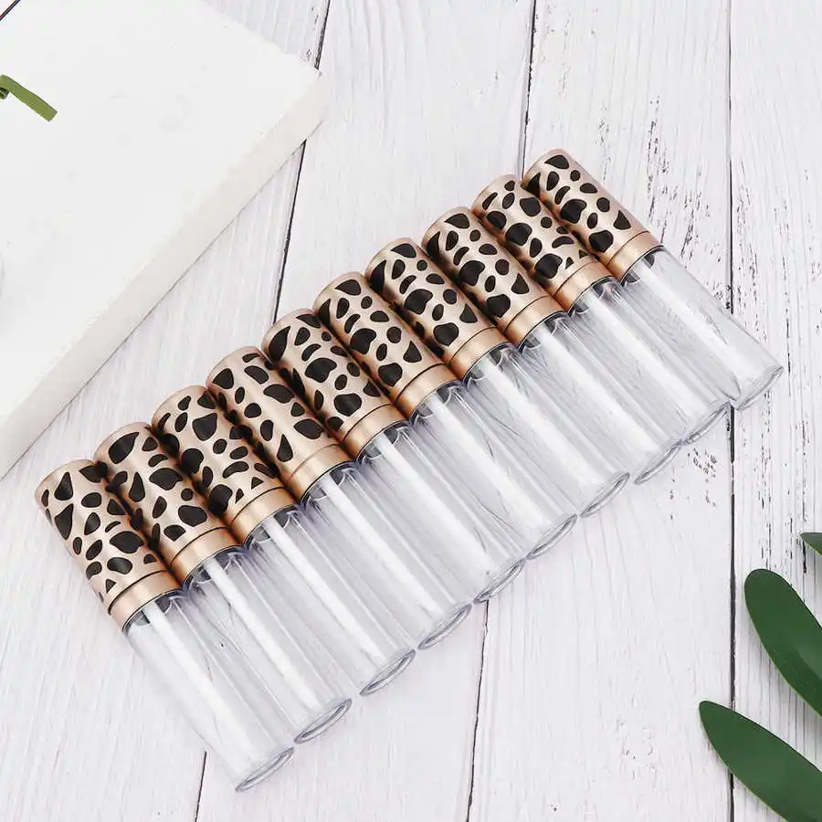 Пустой контейнер для масла губ 10 шт. многоразовый бутылка блеска самостоятельной