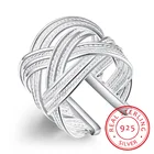 LEKANIвысокое качество, 925 пробы, серебряные кольца, женские, двойной крест, cz кристалл, бесконечность, кольцо bague argent 925 femme anillos mujer