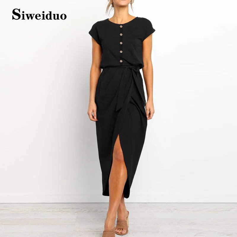 Брендовое новое летнее элегантное платье женское асимметричное длинное на