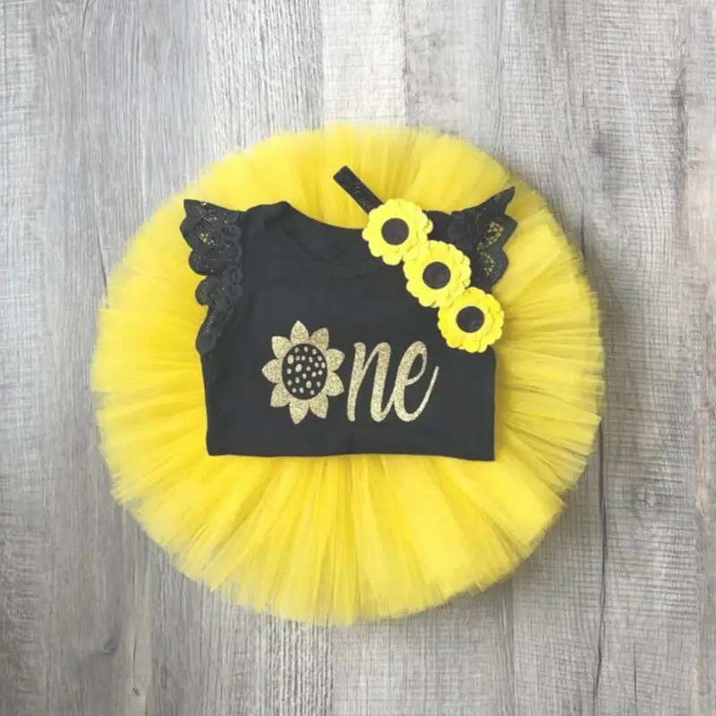 2019 г. Комплекты одежды для новорожденных девочек Мой первый день рождения