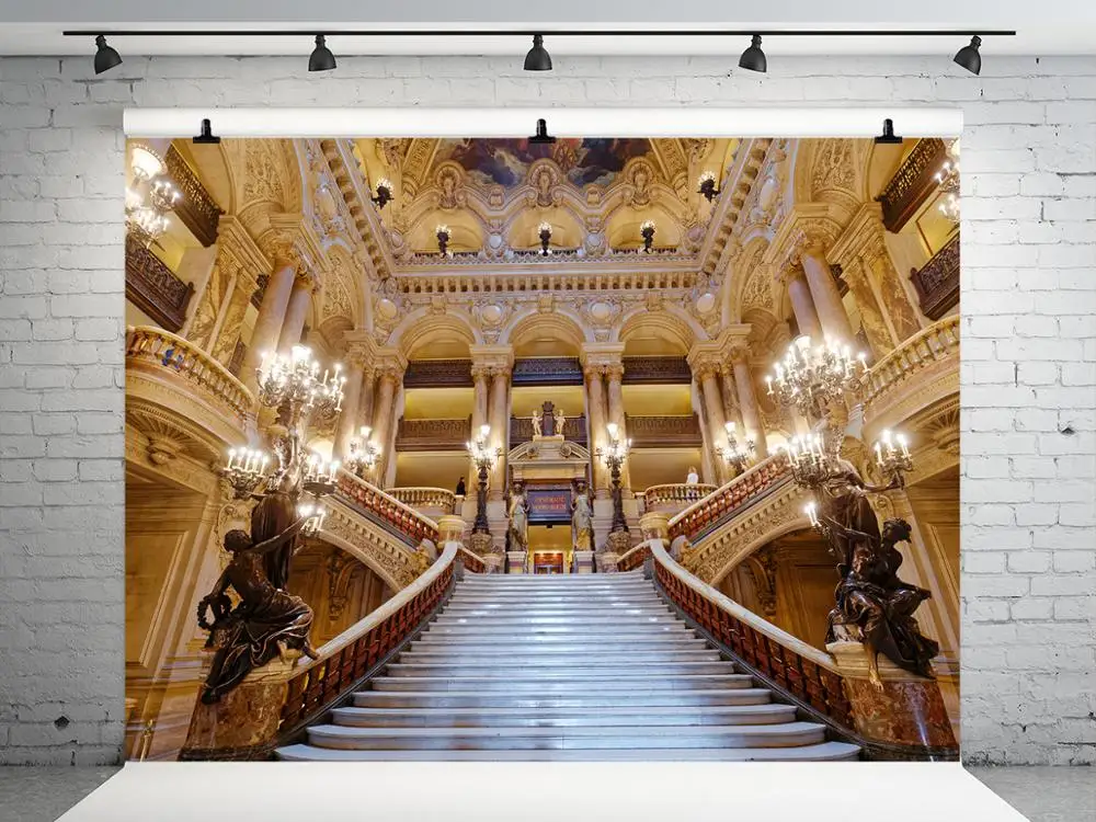 Винтажный фон для свадебной фотосъемки в помещении размером 10 х10 футов церковная