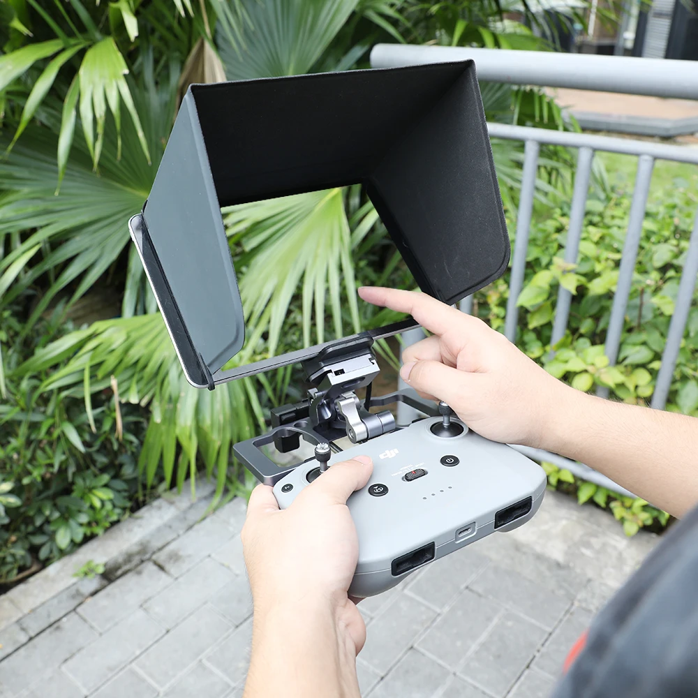 remote control phone tablet clip drone accessories tablet holder sunhood lanyard combo for mavic air mini se 2s free global shipping