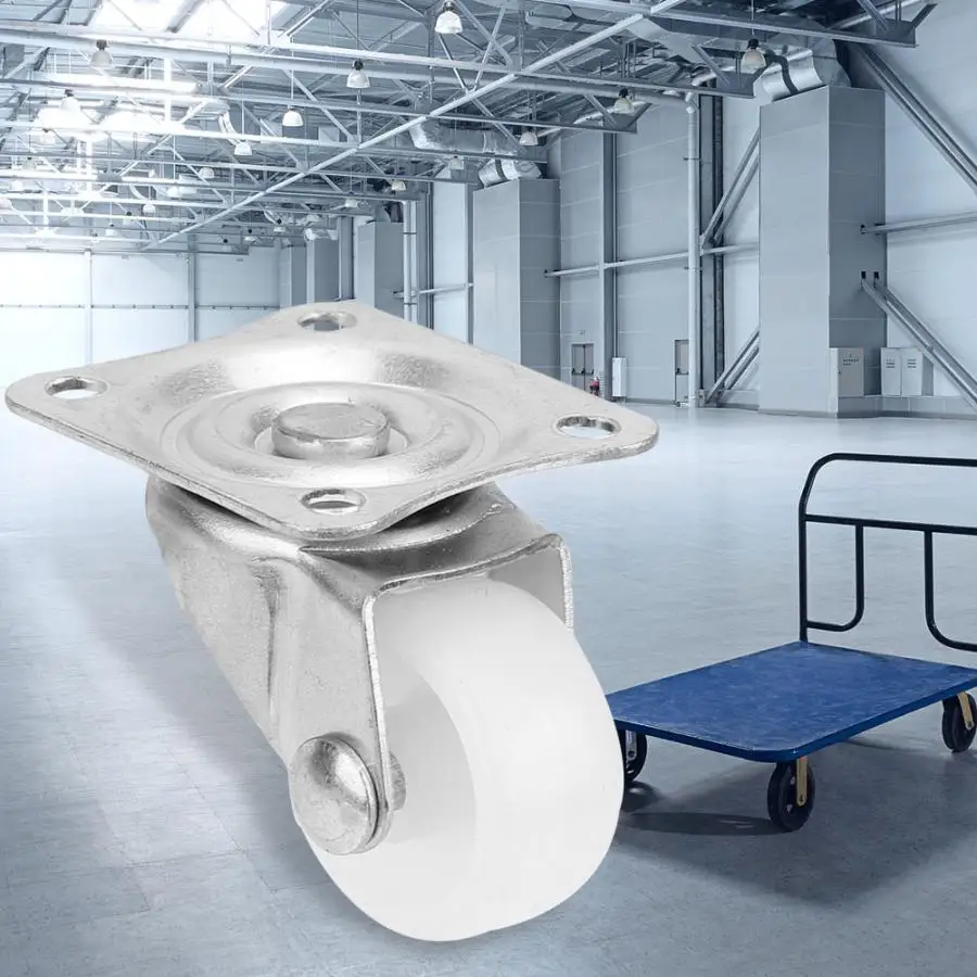 4 шт. универсальный ролик 1 дюйм 20 кг нейлоновый материал для тележки аксессуары