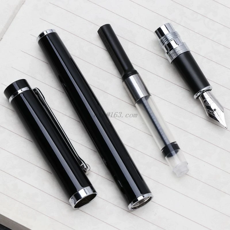 Jinhao 998 роскошная мужская перьевая ручка для бизнеса студентов 0 5 мм ранняя