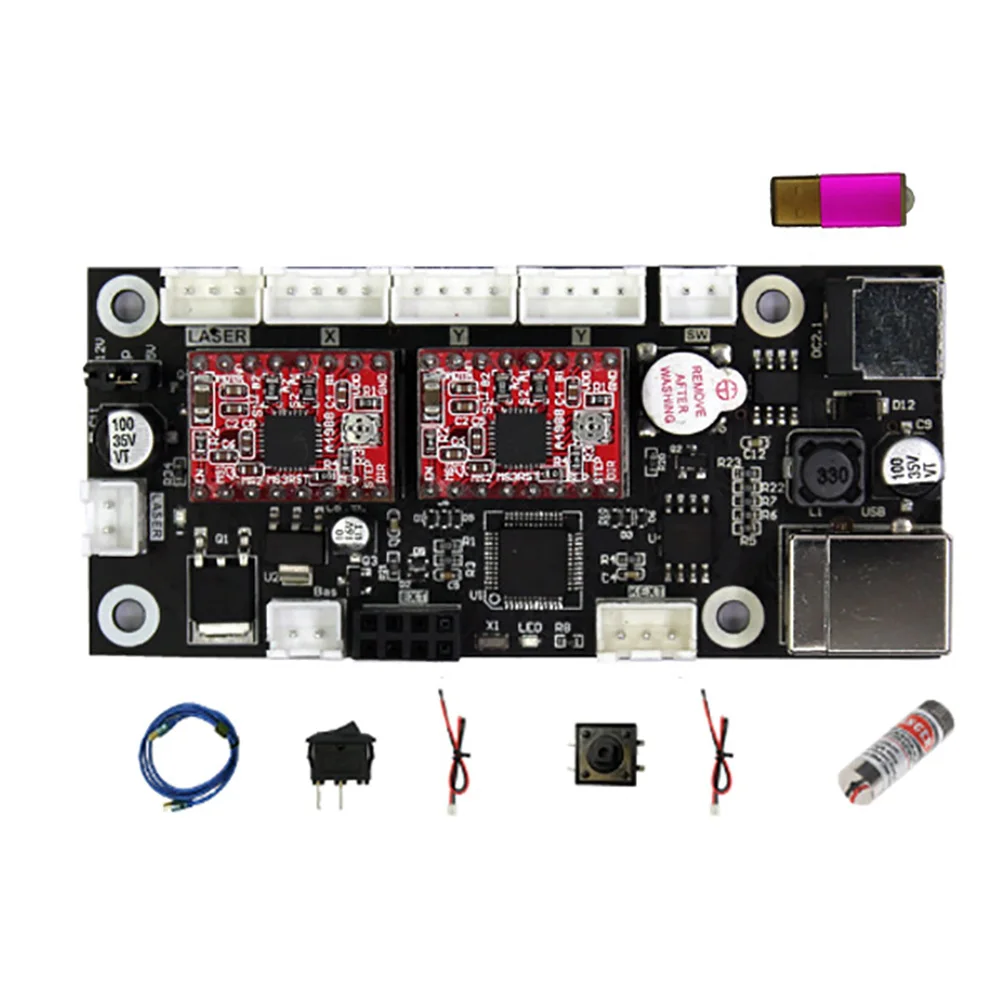 

Гравировальный станок arduino, гравировальный станок USBCNC, режущий станок GRBL Оффлайн-плата, скорость в 10 раз выше, grbl